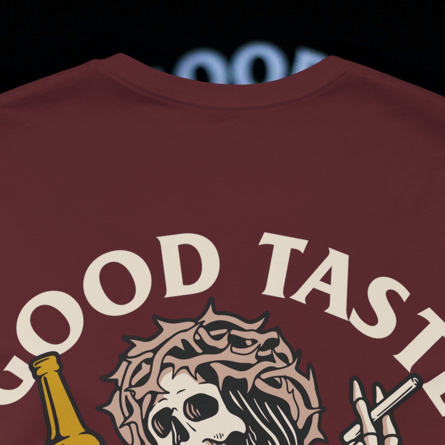 Good Taste - Maroon - T-Shirt