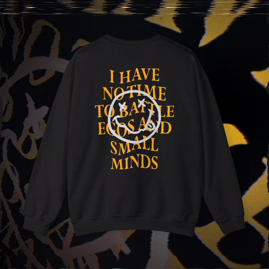 I Have No Time - Black - Crewneck