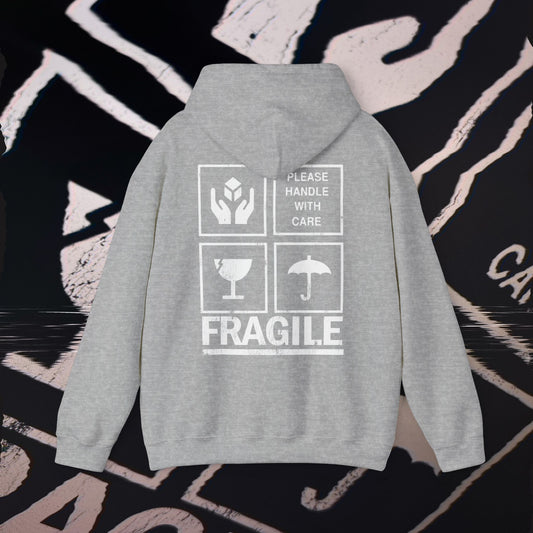 Fragile - Sport Grey - Hoodie