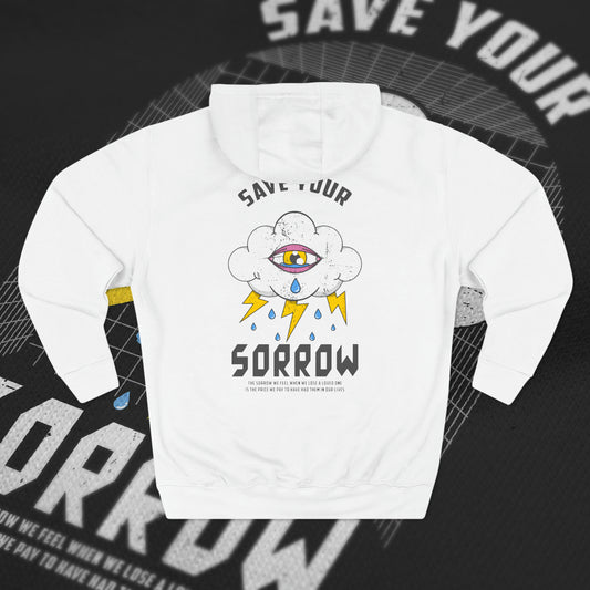 Save Your Sorrow - White - Hoodie