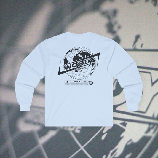 Woody Worldwide - Light Blue - Long Sleeve