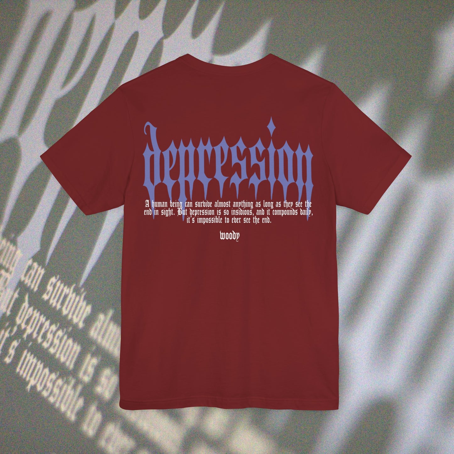 Depression - Cardinal - T-Shirt