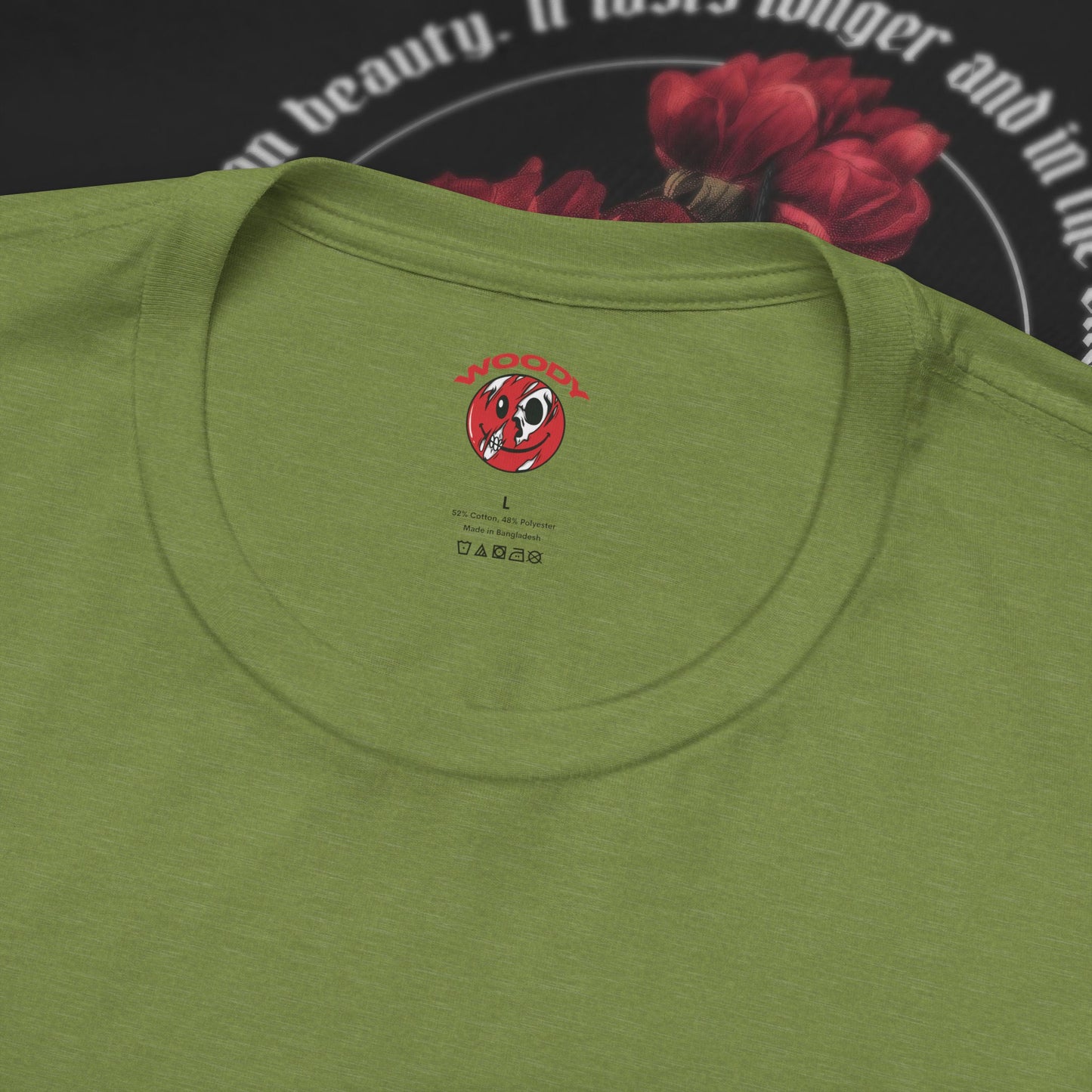 Shape Of Beauty - Heather Green - T-Shirt