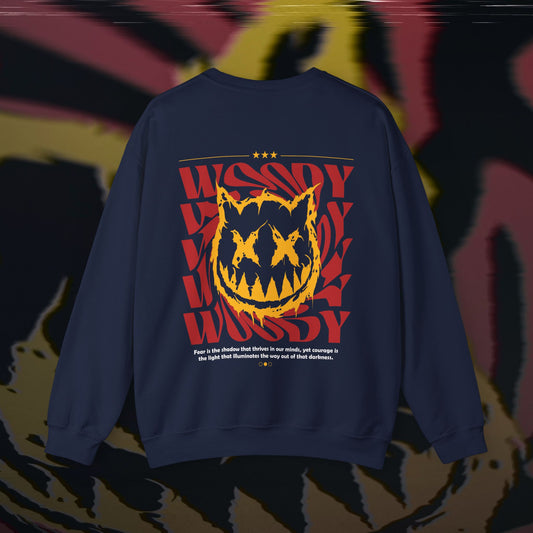 Face Your Demons - Navy - Crewneck