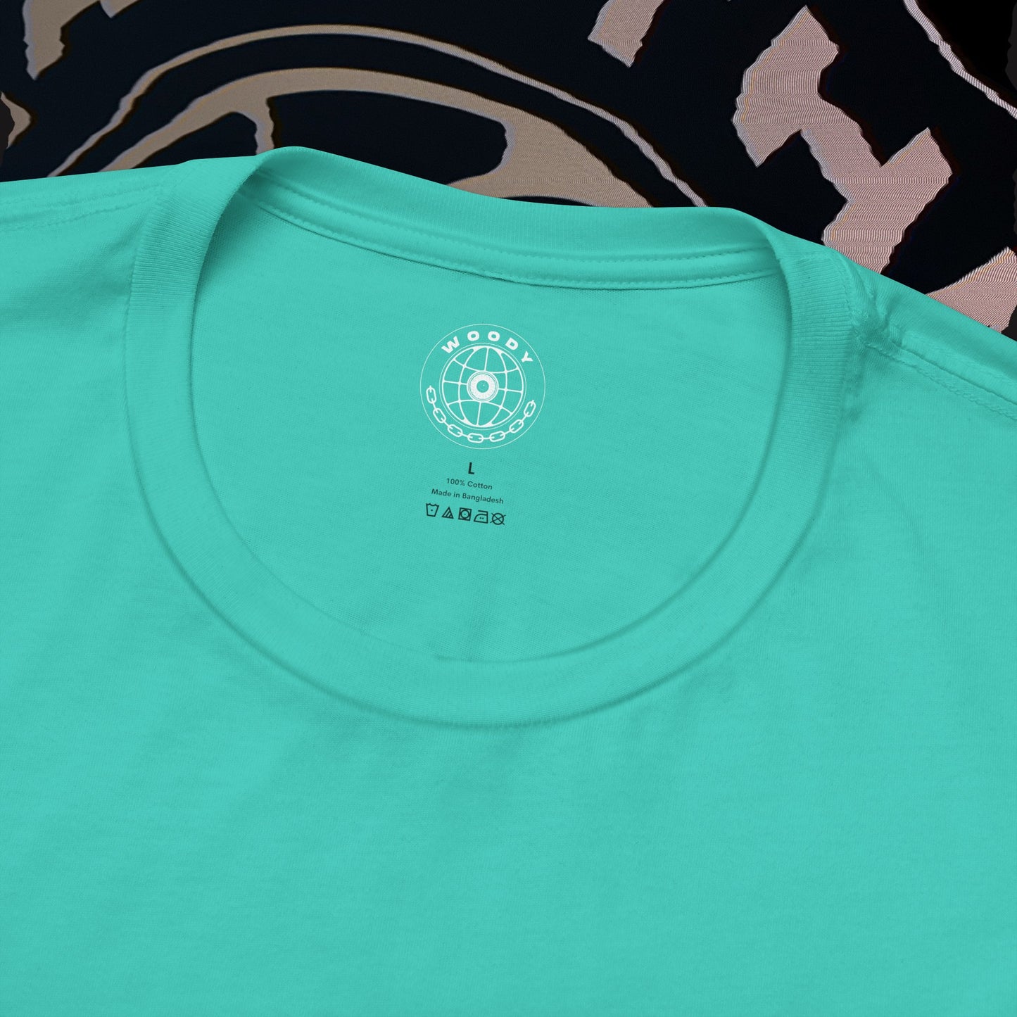 Take The Risk - Teal - T-shirt