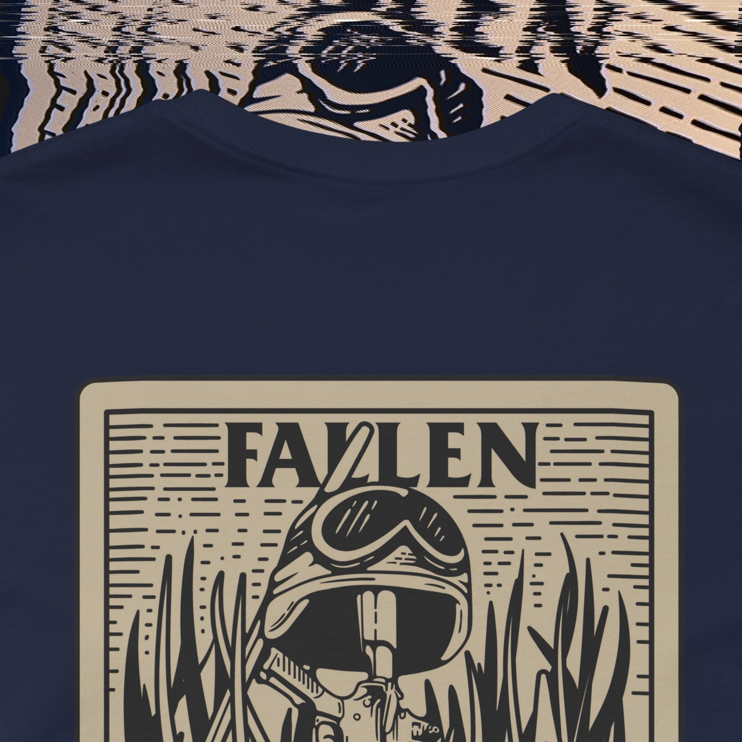 Fallen, Not Forgotten - Navy - T-Shirt