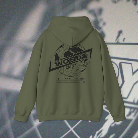 Woody Worldwide - Military Green - Hoodie