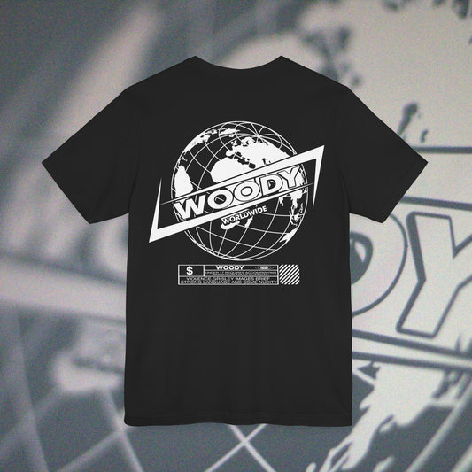 Woody Worldwide - Black - T-Shirt