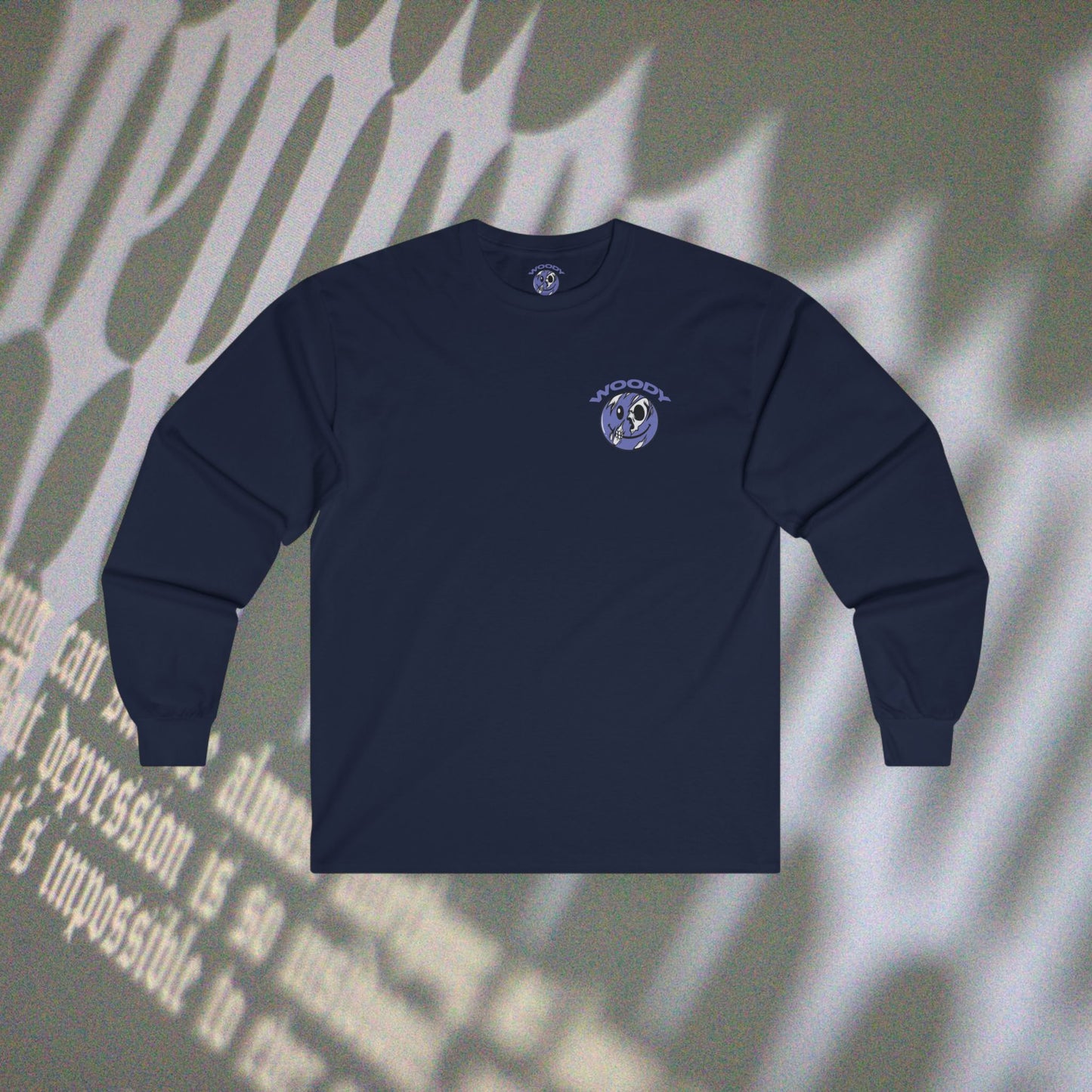 Depression - Navy - Long Sleeve