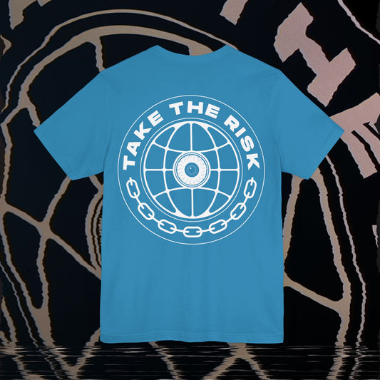 Take The Risk - Aqua - T-Shirt