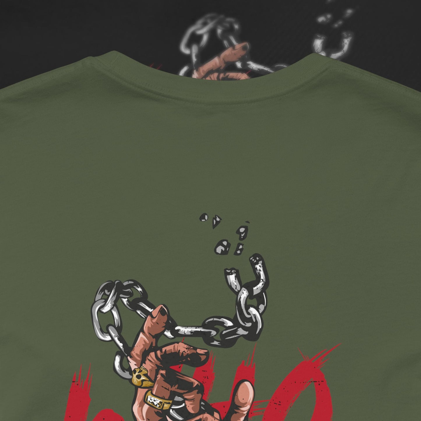 Who Cares - Military Green - T-Shirt