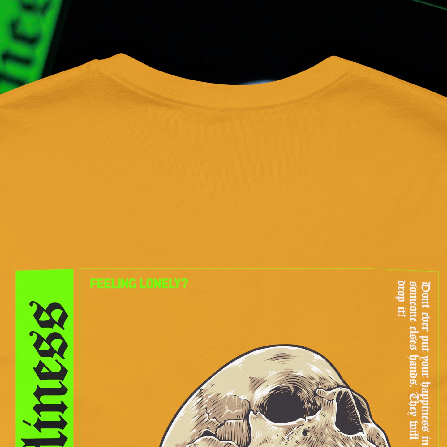 Loneliness - Mustard - T-Shirt