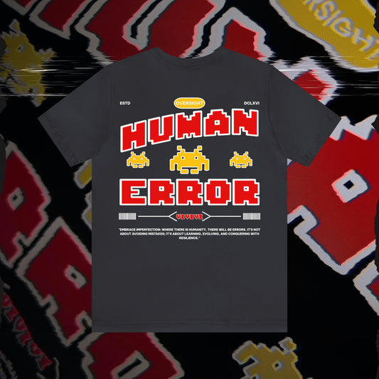 Human Error - Dark Grey - T-Shirt