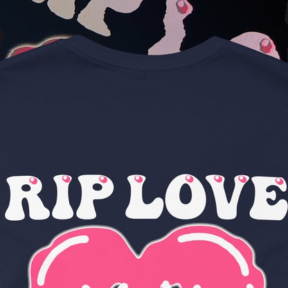 RIP Love - Navy - T-shirt