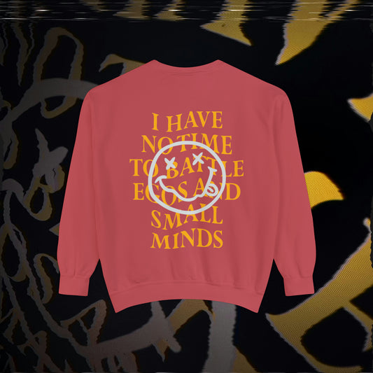 I Have No Time - Crimson - Crewneck