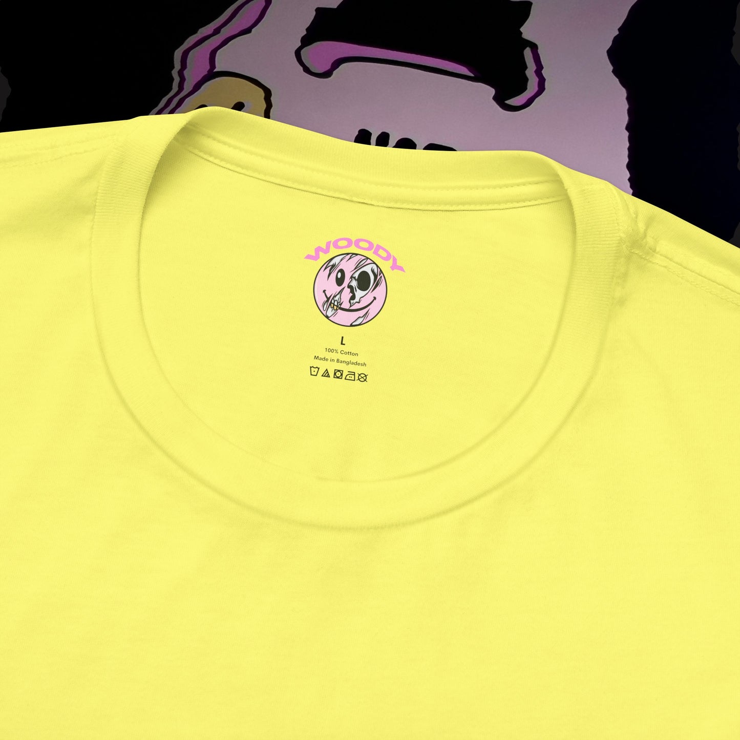 Not In The Mood - Yellow - T-Shirt