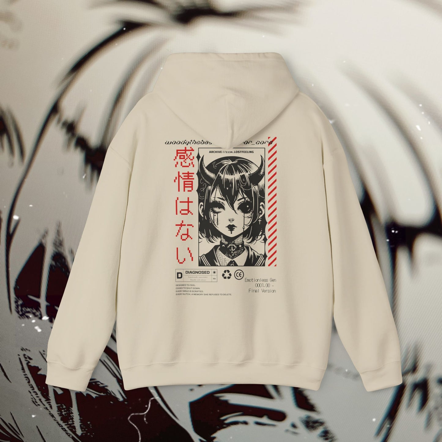EMOTIONLESS_GEN - Sand - Hoodie