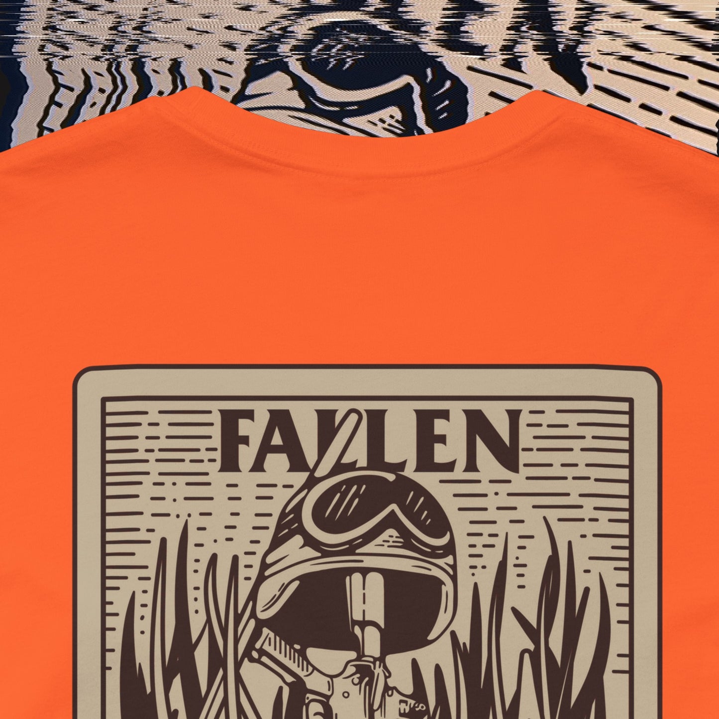 Fallen, Not Forgotten - Orange - T-Shirt