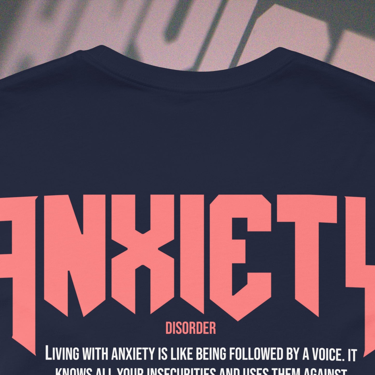 Anxiety - Navy - T-Shirt