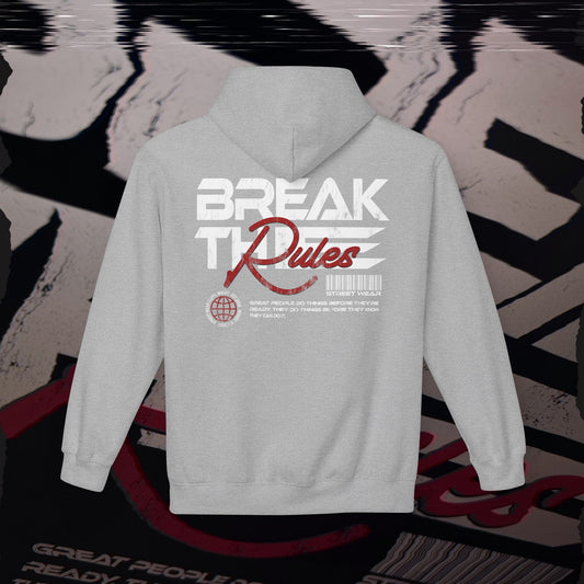 Break The Rules - Sports Grey - Hoodie