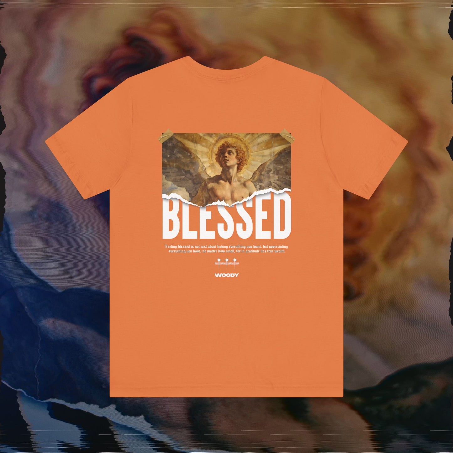 Blessed - Orange - T-shirt