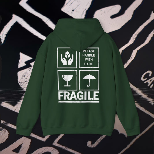 Fragile - Forest Green - Hoodie