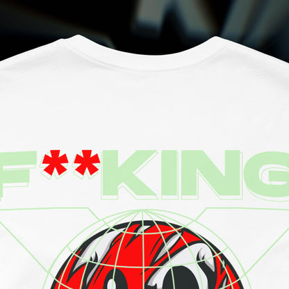 F**KING SMILE - White - T-Shirt