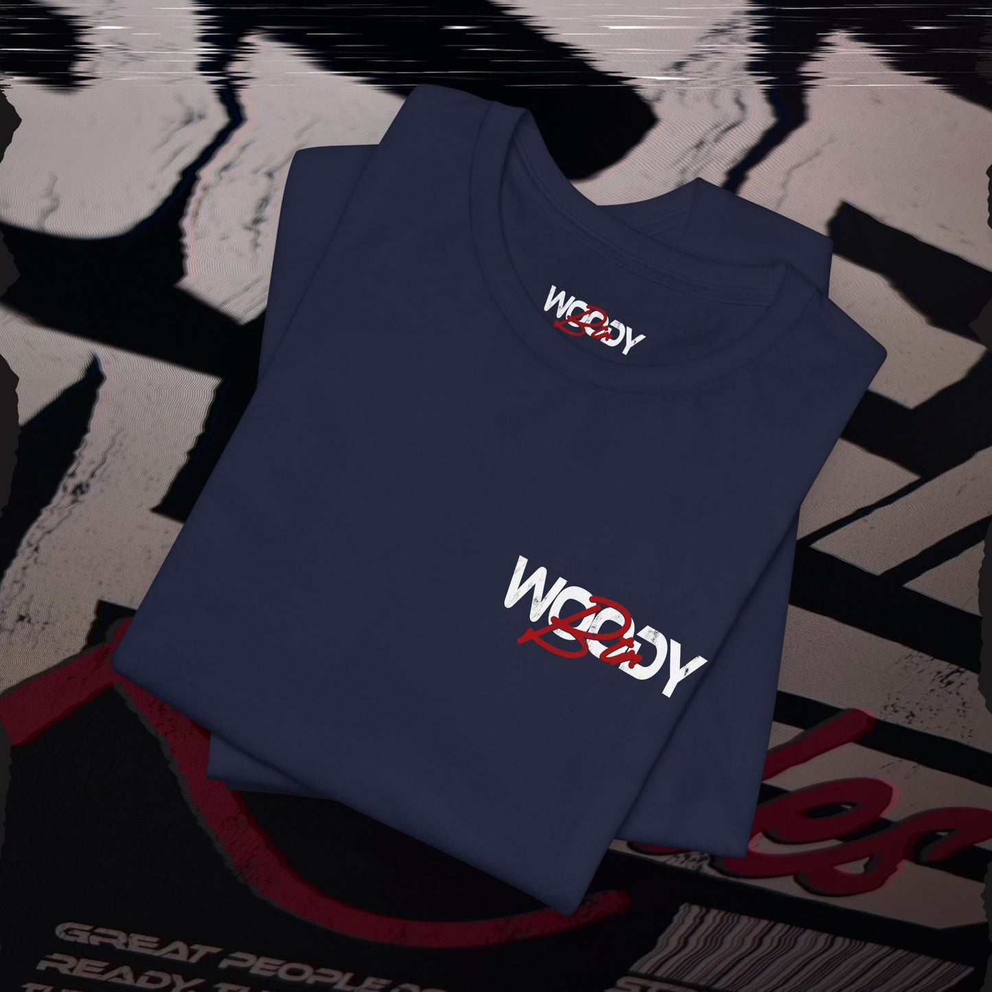 Break The Rules - Navy - T-Shirt