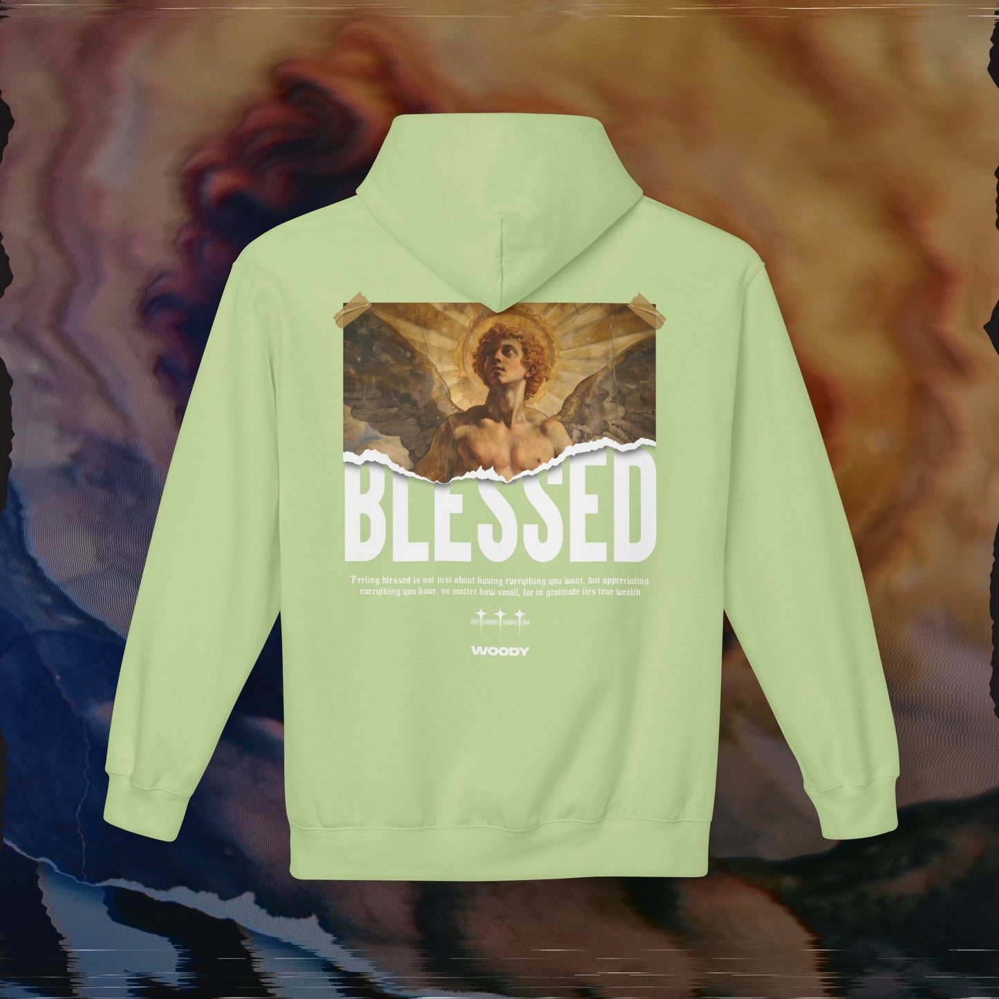 Blessed - Pistachio - Hoodie