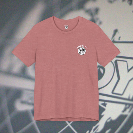 Woody Worldwide - Heather Mauve - T-Shirt