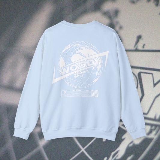 Woody Worldwide - Light Blue - Crewneck