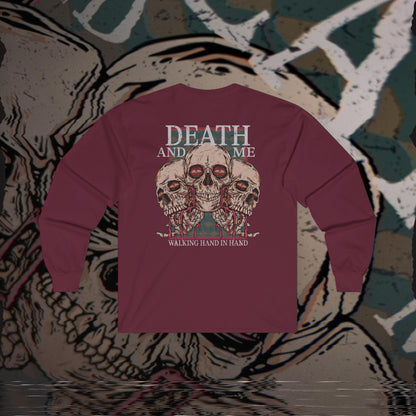 Embrace of Eternity - Maroon - Long Sleeve