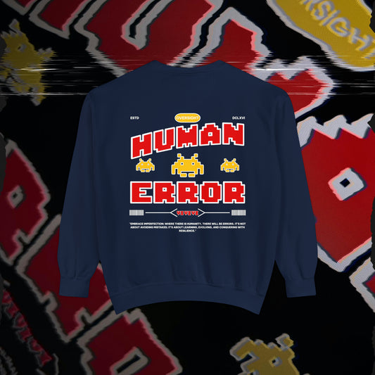 Human Error - Navy - Crewneck