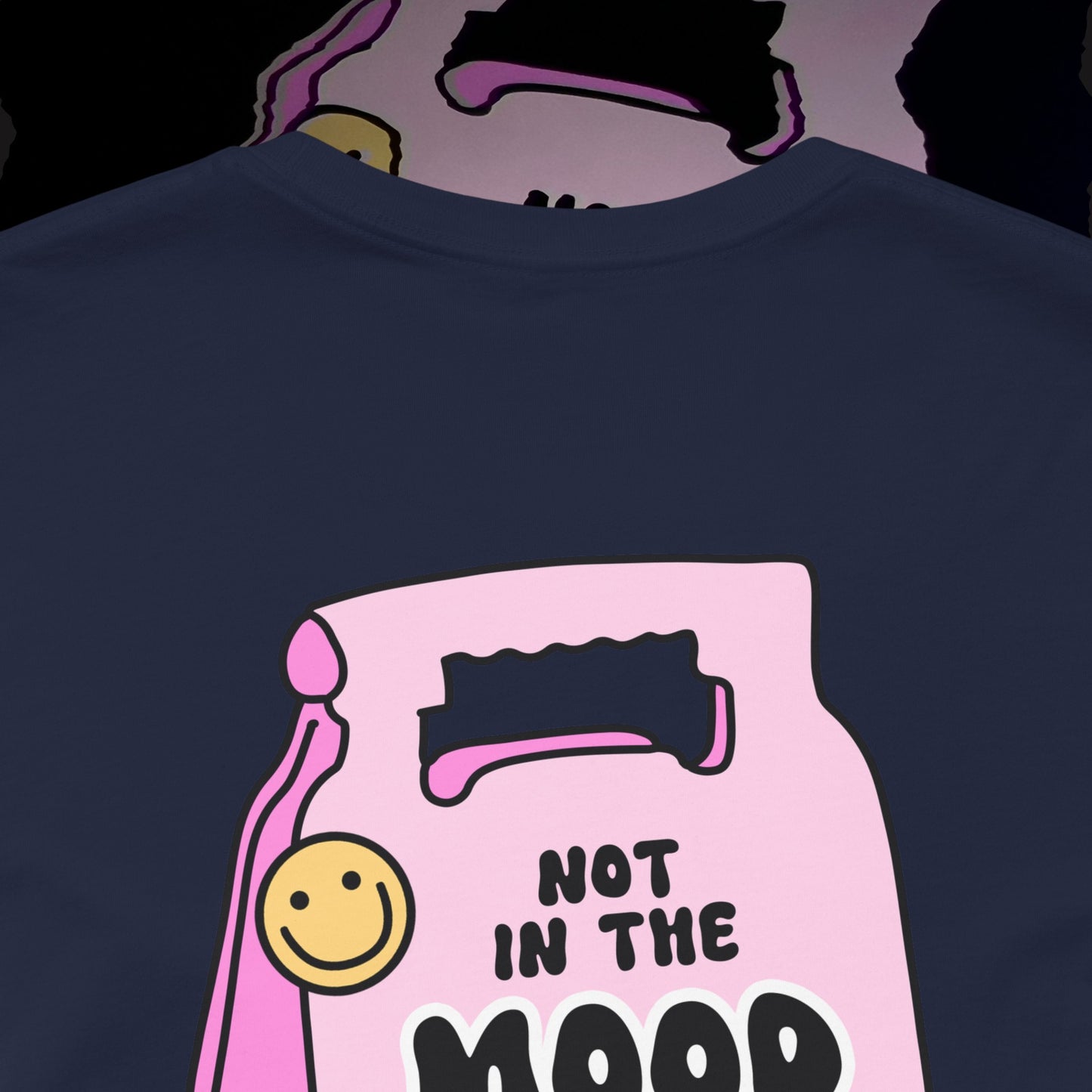 Not In The Mood - Navy - T-Shirt