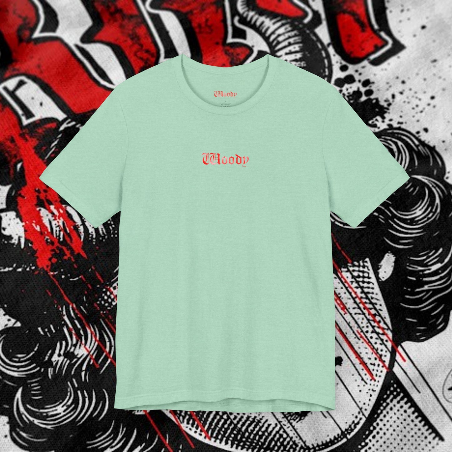 Lost In Grim - Heather Mint - T-Shirt