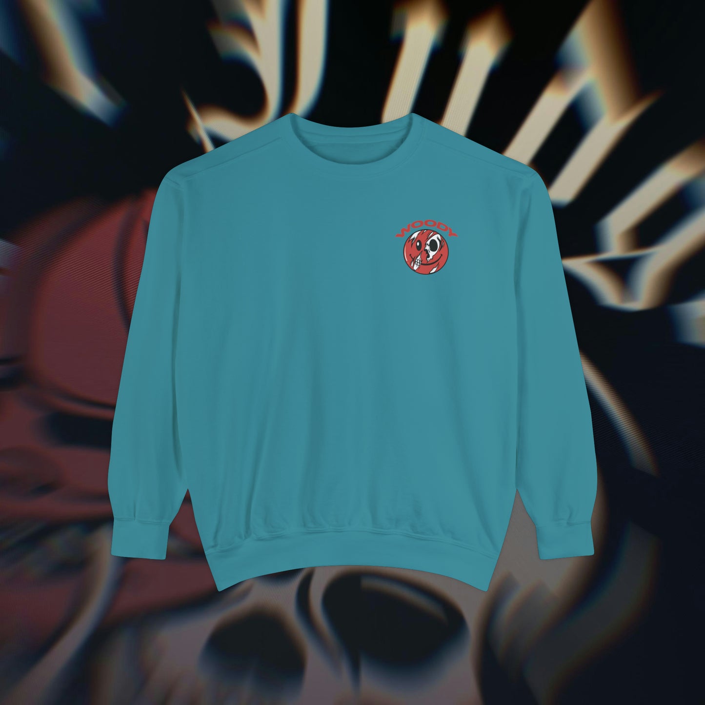 Don't Judge Me - Topaz Blue - Crewneck