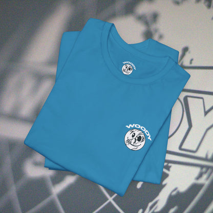 Woody Worldwide - Aqua - T-Shirt
