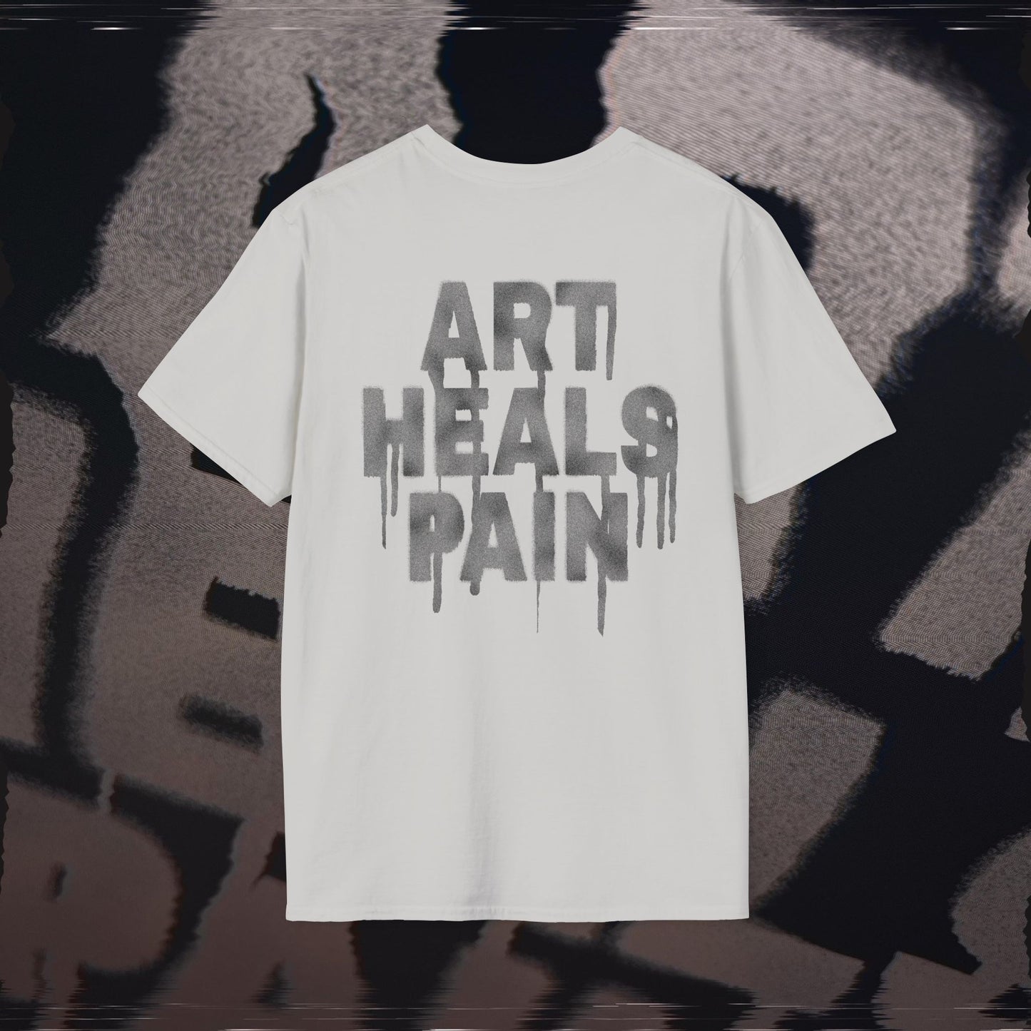 Art Heals Pain - Ice Grey - T-Shirt