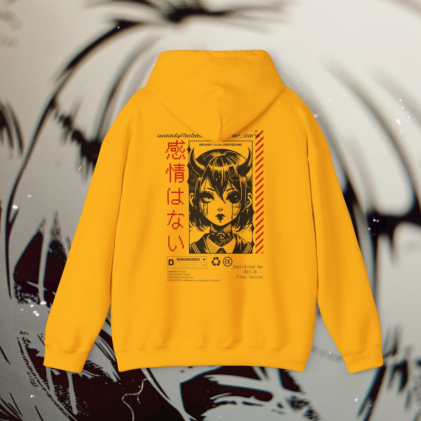 EMOTIONLESS_GEN - Gold - Hoodie