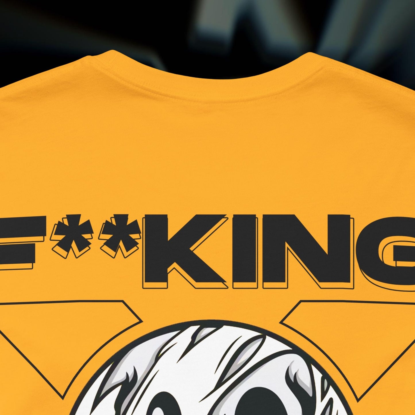 F**KING SMILE - Gold - T-Shirt