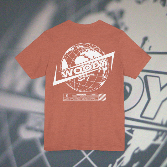 Woody Worldwide - Heather Clay - T-Shirt
