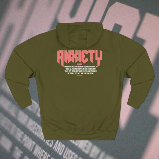 Anxiety - Army Green - Hoodie