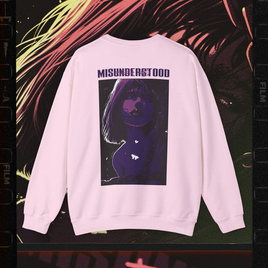 Fallen and Misunderstood - Light Pink - Crewneck