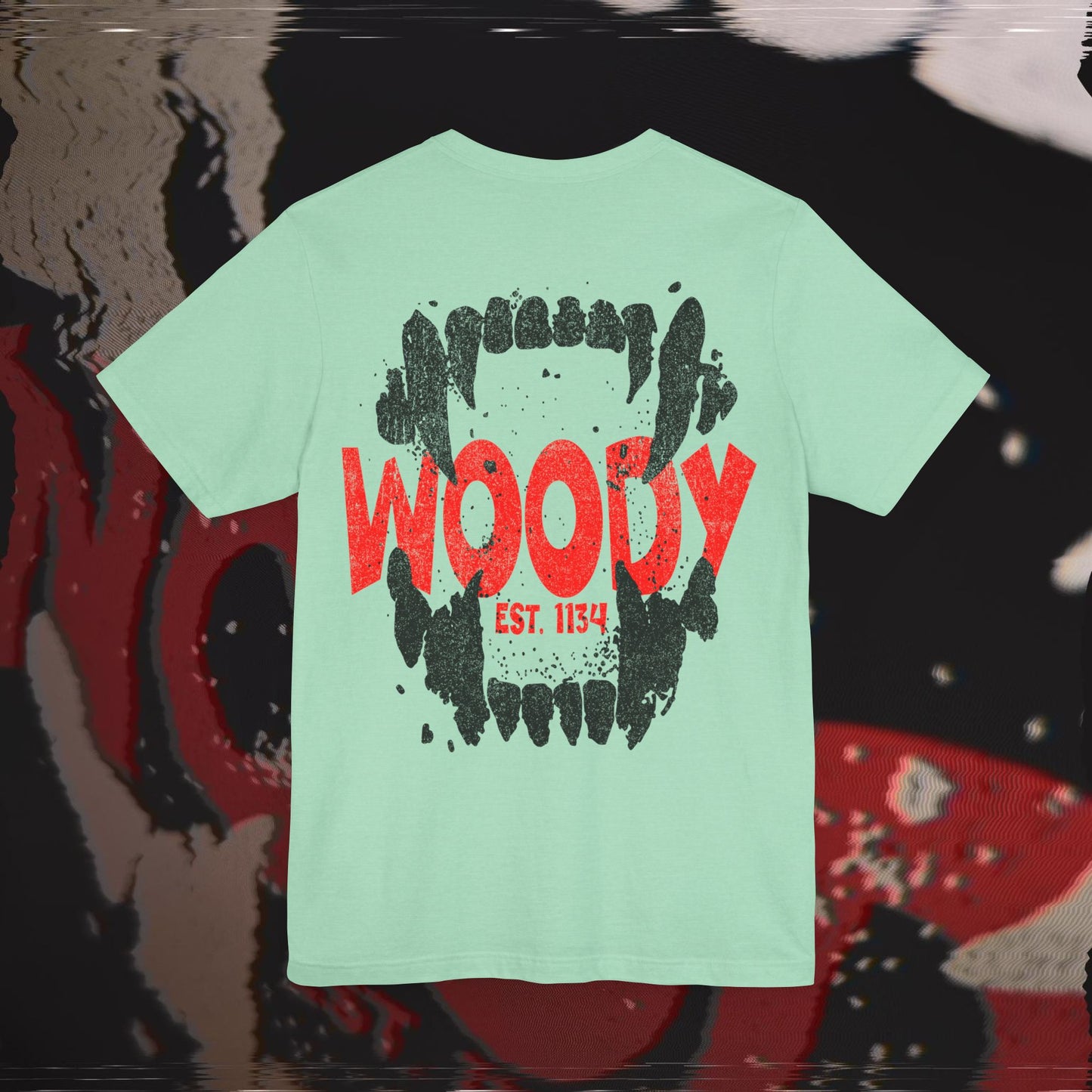 Bite Back - Heather Mint - T-Shirt