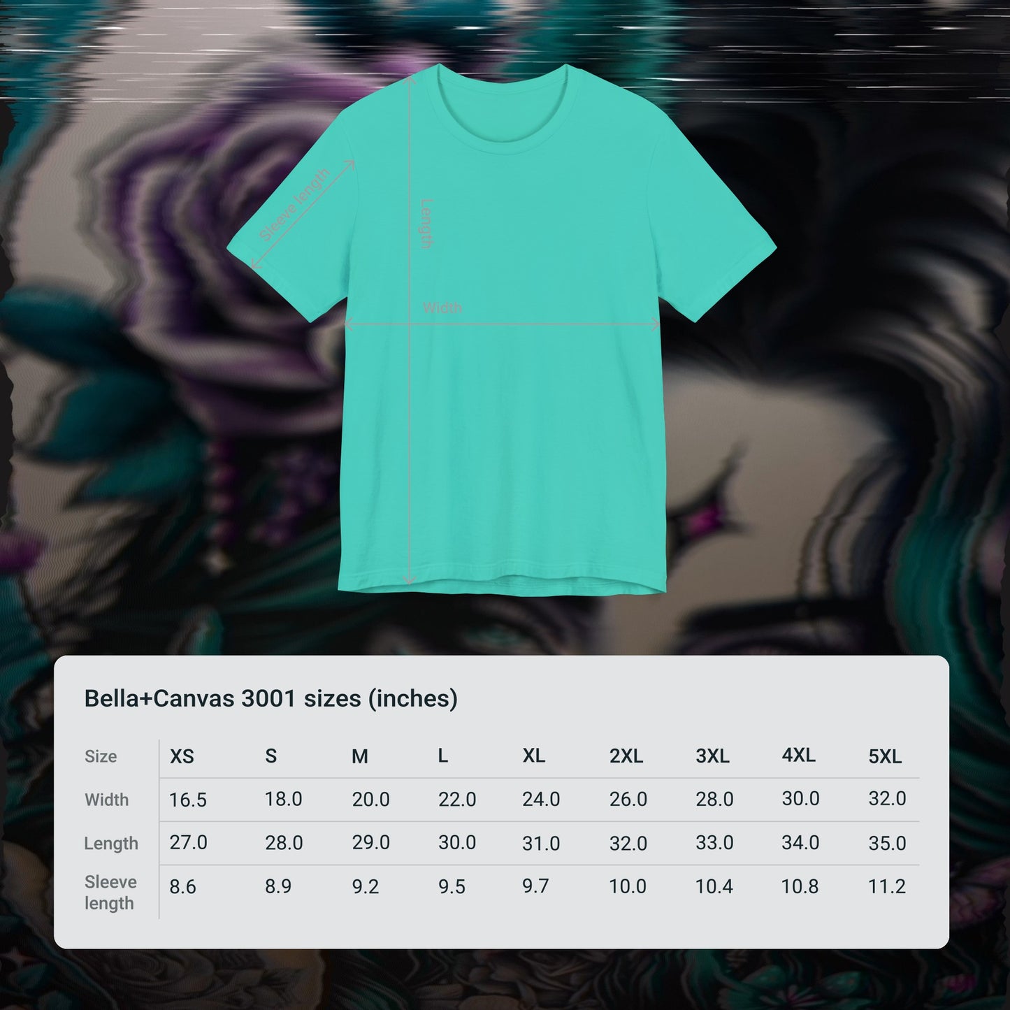 The Bitch - Teal - T-Shirt