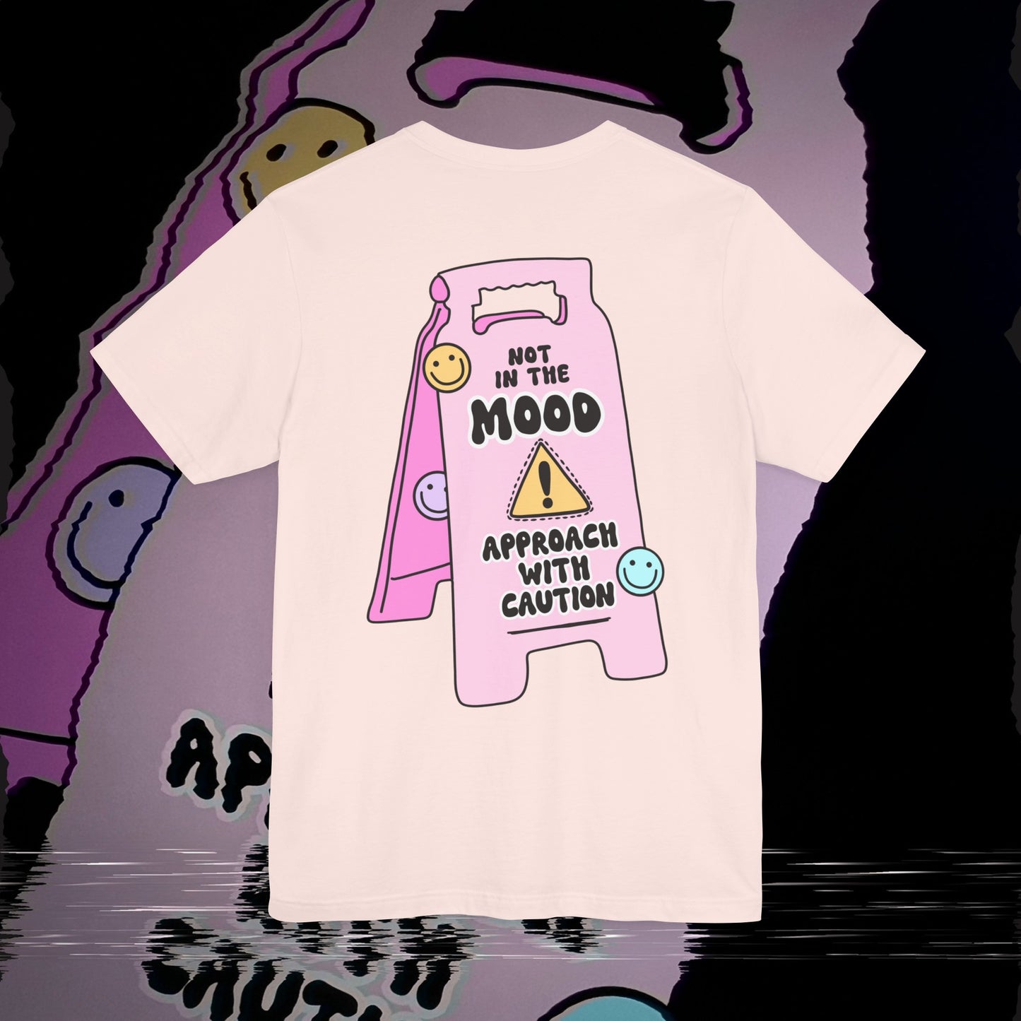 Not In The Mood - Soft Pink - T-Shirt