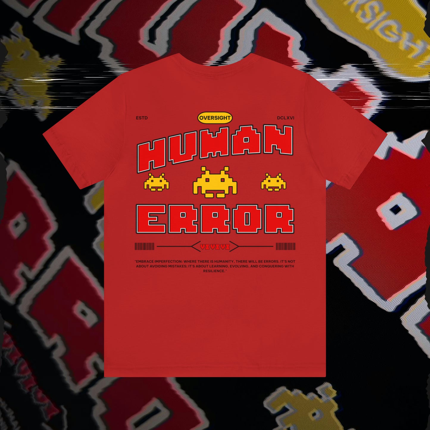 Human Error - Red - T-Shirt