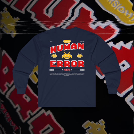 Human Error - Navy - Long Sleeve