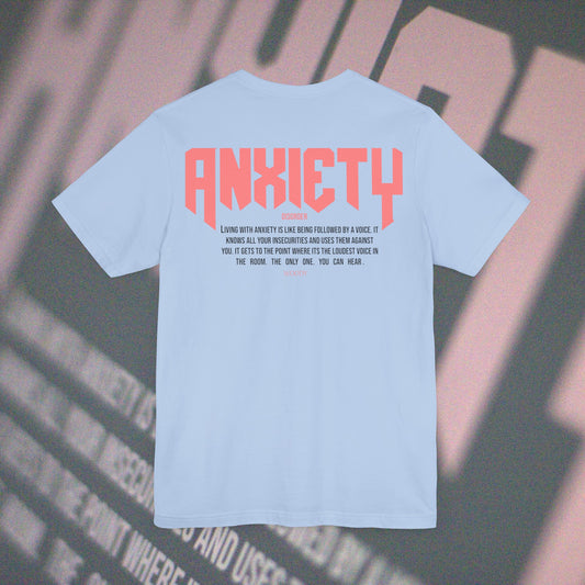 Anxiety - Baby Blue - T-Shirt