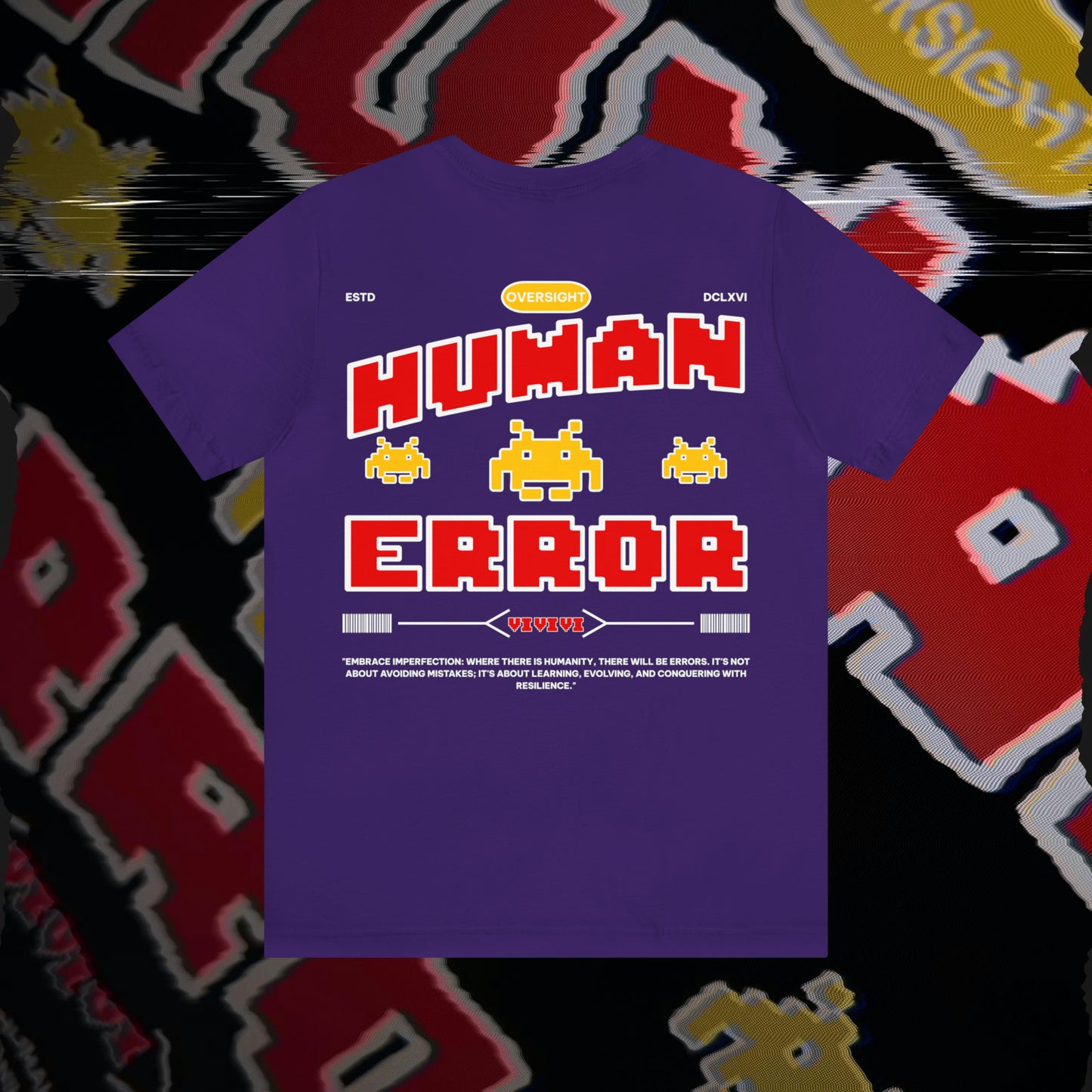 Human Error - Purple - T-Shirt